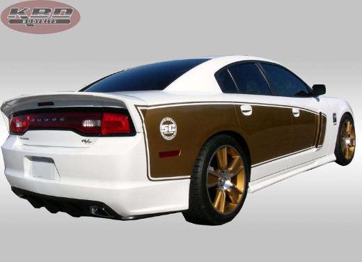 KBD Urethane Premier Style Rear Wing 11-14 Dodge Charger - Click Image to Close